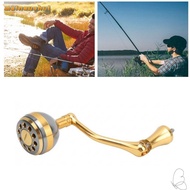 MAINAUSHUI Fishing Reel Handle, Two Sizes Aluminum Alloy Reel Handle Conversion, Durable Screw-In Sp