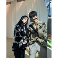 CARDIGAN MINGYU JAEHYUN MOTIF KOTAK RAJUT PREMIUM // CARDIGAN WANITA KOREA/ CARDIGAN PREMIUM