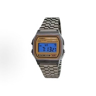 Customized Watch CASIO Modified Series Silver Retro Watch 30m Waterproof A158WEA-9 Modified-Solar Fo