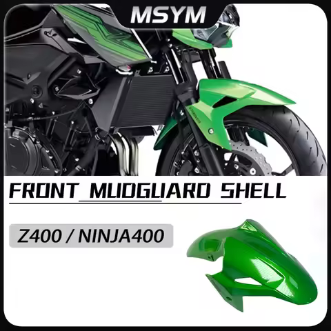 Motorcycle shell Accessories Front Fender Mudguard Tire Splash Mud Guard For Kawasaki Ninja400 NINJA