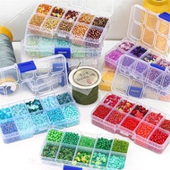 Czech Charm Crystal Glass Seed Beads Sequin Box For Jewelry Making Kits DIY Handmade Bag Shoes Garments Embroidery Sewing Set Beads