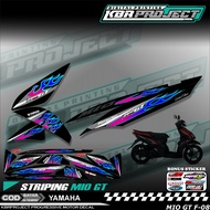 MIO GT PREMIUM MOTORCYCLE STRIPING STICKERS COOL RACING DESIGN VARIATIONS F.08 TRANSPARENT