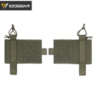 IDOGEAR Tactical Radio Pouch Universal Tactical Vest Side Radio Pouch For PRC148/PRC152/MPU5 Tactica