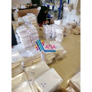 Opp Self Adhesive Packing Plastic Bag 50pcs Plastik Tudung Packing Material 自粘透明袋