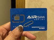 (包郵) (送針) Airsim 全球旅行上網卡 內有$100 送針