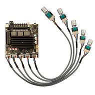 -ST21 Bluetooth Digital Amplifier Board 2.1 Channel 100Wx2+200W Subwoofer Chip TPA3221 HiFi Stereo A