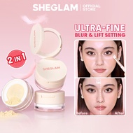 SHEGLAM Insta-Ready Ultra-Fine Blur & Lift Setting Powder Matte Natural Face Pressed Powder Makeup