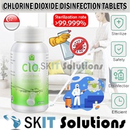 Disinfection Chlorine Dioxide 100pc Tablet Disinfectant Kills Bacteria Virus for Sanitizer Atomizer 