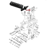 EX200-1 / EX220-1 / EX300-1 Hydraulic Excavator Control Valve Relief Valve Poppet & Spring Set