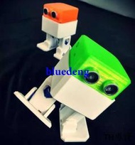 OTTO 機器人 開源 雙足人形 ffor arduino 單片機 避障3D打印跳舞