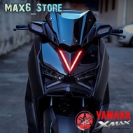 Semspeed Yamaha XMAX V2 XMAX250 XMAX300 Motorcycle V-shaped Front Face Light Headlight Headlamp LED XMAX LED Lampu Depan