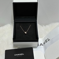 CHANEL/香奈兒 coco crush 鑲鑽小金豆金項鍊 26年證書 票