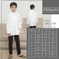 Hilsyafa Or Tsaqofah's Koko Shirt Not Ammu. White Long Hands