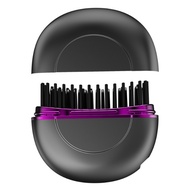 Wireless Rechargeable Travel-Friendly Portable Ionic Hair and Beard Straightener BrushMini Hair Styl