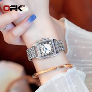 OPK luxury diamond relos for women original water proof 2022 fashion elegant stainless steel ladies watch