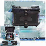 ⭐ ✅ Poizon V2 Dual Lock ABS Hard Plastic Top Box Alloy Design w Back Rest Base Plate HNJ MC DUHAN