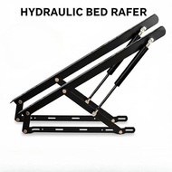 2pcs Bed Lift Mechanism 22kg/48.5lbs Load Capacity Hydraulic Gas Spring Bed Storage Lift Kit for Sto