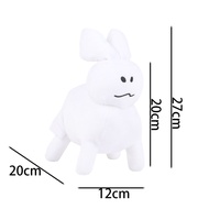 สินค้าใหม่ Forsaken Gubby Plush ตุ๊กตากระต่ายสีดำและสีขาว
