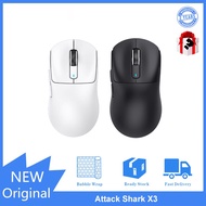 Attack Shark X3 Three mode lightweight mouse black mamba inching