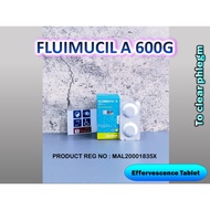 Fluimucil 600 mg Effervescent Tablet