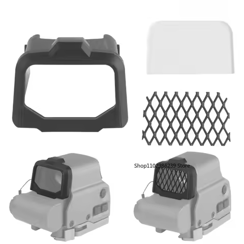 Optical Sight Protective Cover for EOTECH Series 558 Style Red Dot Lens & Mesh Shield Guard for Airs