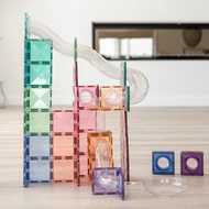 [Connetix Tiles] 80 Piece Pastel Ball Run Expansion Pack - STEAM Educational Magnetic Tiles Learning