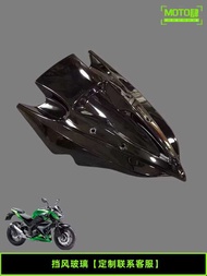 diushui สำหรับ Kawasaki Z250 13-18yr Z300 อะไหล่ดัดแปลงที่อยู่อาศัยรถถังน้ำมัน Windproof Fender ฝาคร