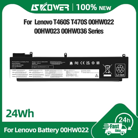 New 00HW022 01AV405 Laptop Battery for Lenovo Thinkpad T460s T470s Notebook 01AV406 01AV407 01AV408 