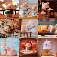 港版Lulu豬五星餐廳系列盲盒 餐後茶飲 餐飲表演 上餐時刻 匠心製作 待酒師 擺設 精品 禮物