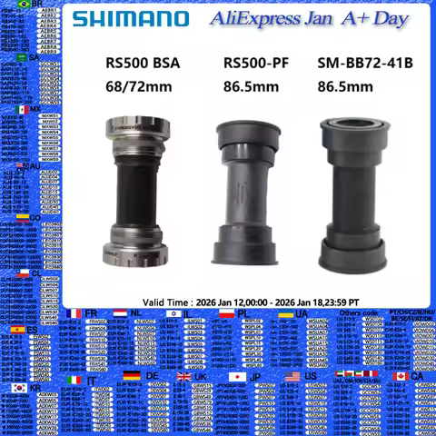 Shimano Tiagra 105 RS501 4700 Road Bike BB Bottom Bracket British / English 68/70mm Thread BBR60 BSA