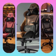 Ready Stock Ship in 24hours Tomaz Syrix II Gaming Chair (Black/Brown) &amp; Blaze Xpro &amp; Troy