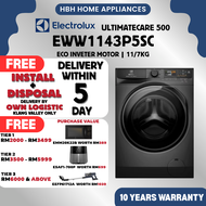 [ NEW ][ FREE BASIC INSTALL ] Electrolux EWW1143P5SC 11/7kg UltimateCare 500 washer dryer full-load 