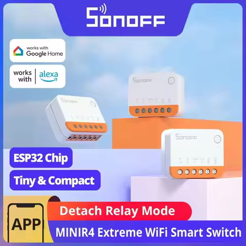 Sonoff Mini R4 Extreme Sonoff Minir4 Mini Sonoff R4 WiFi Smart Switch Tiny Size External Switch Cont