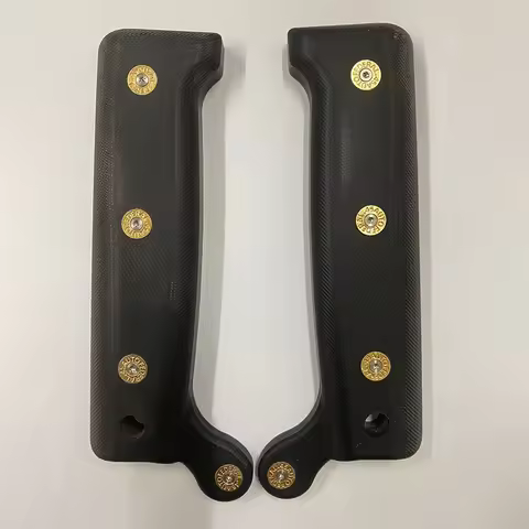 CNC Custom Made Knife G10 Handle Scales With Screws Kit for Genuine ONTARIO MACHETE 18" Knives Grip 