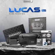 Evernext - Men's Waterproof Sling Bag 3IN1 Pouch Bag Lucas Waterproof Men