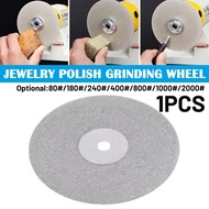 Lapidary Flat Wheel 4 100mm Emery Coated Disc for Agate Jade Polishing