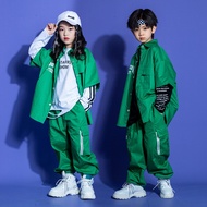Hip-Hop & Street Dance Kids' Outfit - Soft Skin-Friendly Overalls with Drum Design