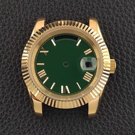 Miyota8285 Watch Case 36mm/39mm Rose gold/Gold 316L Stainless Steel Sapphire Crystal fit 8285 Moveme