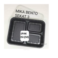 Mika BENTO/BENTO BOX BENTO/BENTO TRAY/BENTO BOX Bulkhead 3+lid Wholesale
