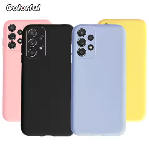 Soft Case For Samsung Galaxy A13 A33 A53 A73 5G Case Luxury Matte Shockproof Cover Case For Samsung 
