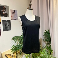 Giordano ladies Black Wool Blended Knit Vest