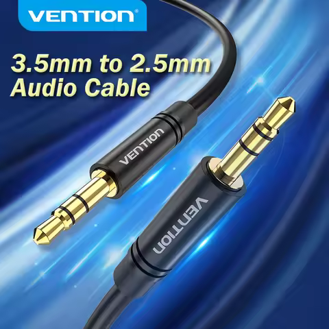 Vention 3.5 to 2.5 Aux Cable Jack 3.5 mm to Jack 2.5 mm Audio Cable Jack 3.5 for Headphone Aux Speak