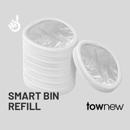 Townew Refill Ring for T Air One Smart Bin | 8pcs/box, Auto Seal, No Breakpoint, Durable
