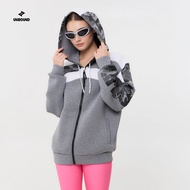 ASTRO CAMO FULL ZIP HOODIE JACKET-GREY เสื้อแจ๊คเก็ตผู้หญิง