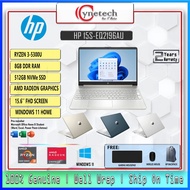 HP 15S-EQ2197AU/RYZEN 3-5300U/8GB/512GBSSD/WIN11+OPI/15.6FHD/SILVER