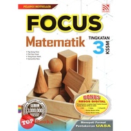 [TOPBOOKS Pelangi] Focus Matematik Tingkatan 3 KSSM (2023)