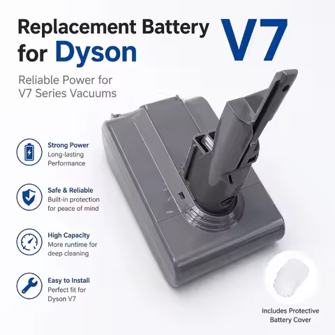 🏆21.6V 12800mAh Li-Ion Battery Pack for Dyson V7 Fluffy Pro 225403 229687 Cordless Vacuum🏆