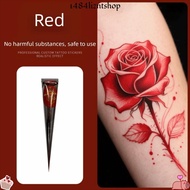 SWEETHOME Henna Paste Cone, Semi-permanent Black Brown Henna Tattoo Cream, Henna Tattoo Cream Tempor
