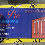 11 pcs 8-22MM Ring spanner