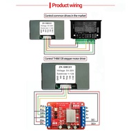 -SMC01 Stepper Motor Driver and Controller DC 5-30V Reverse Pulse Speed Control Board Programmable P